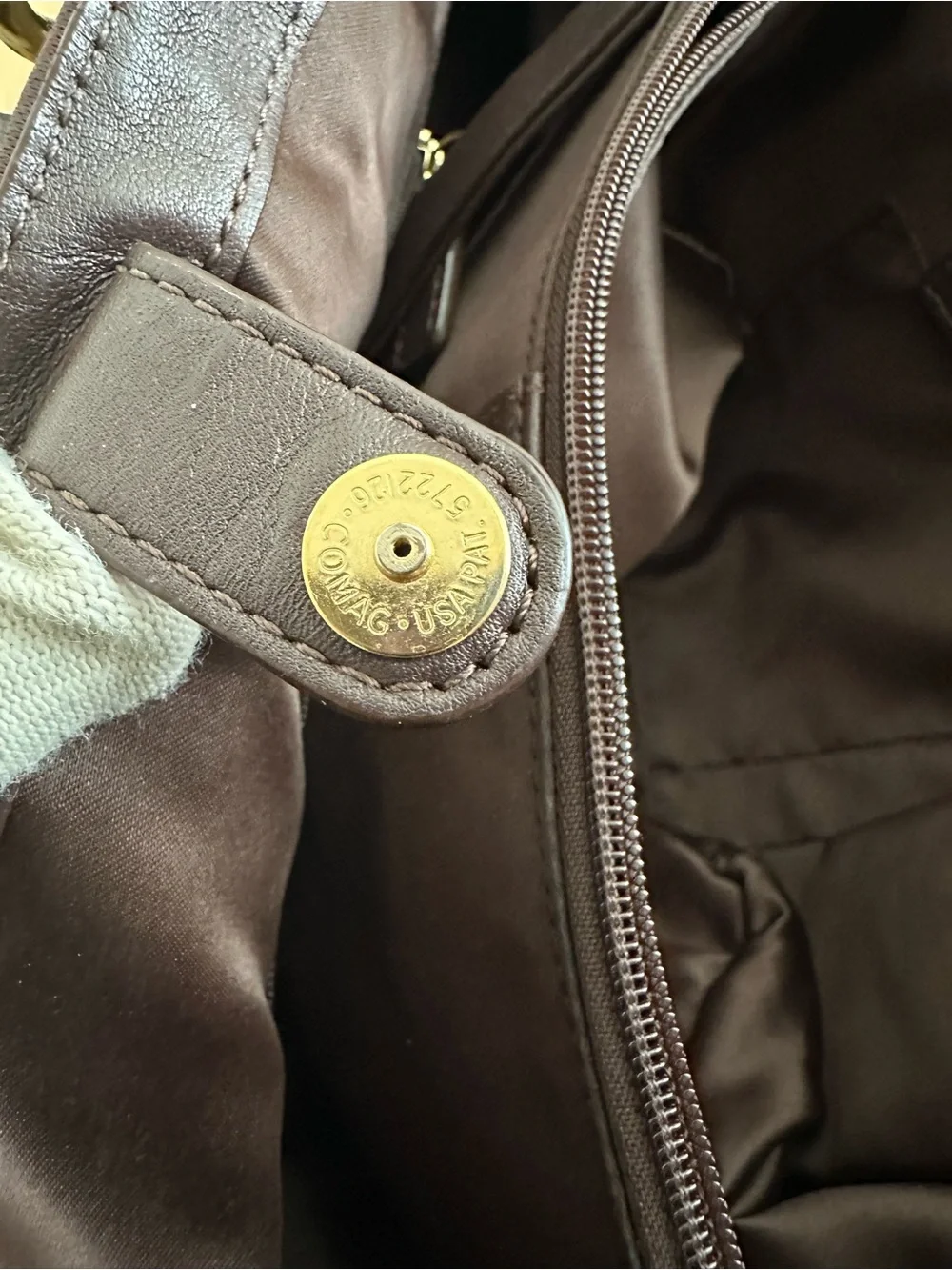 Coach patchwork tote bag